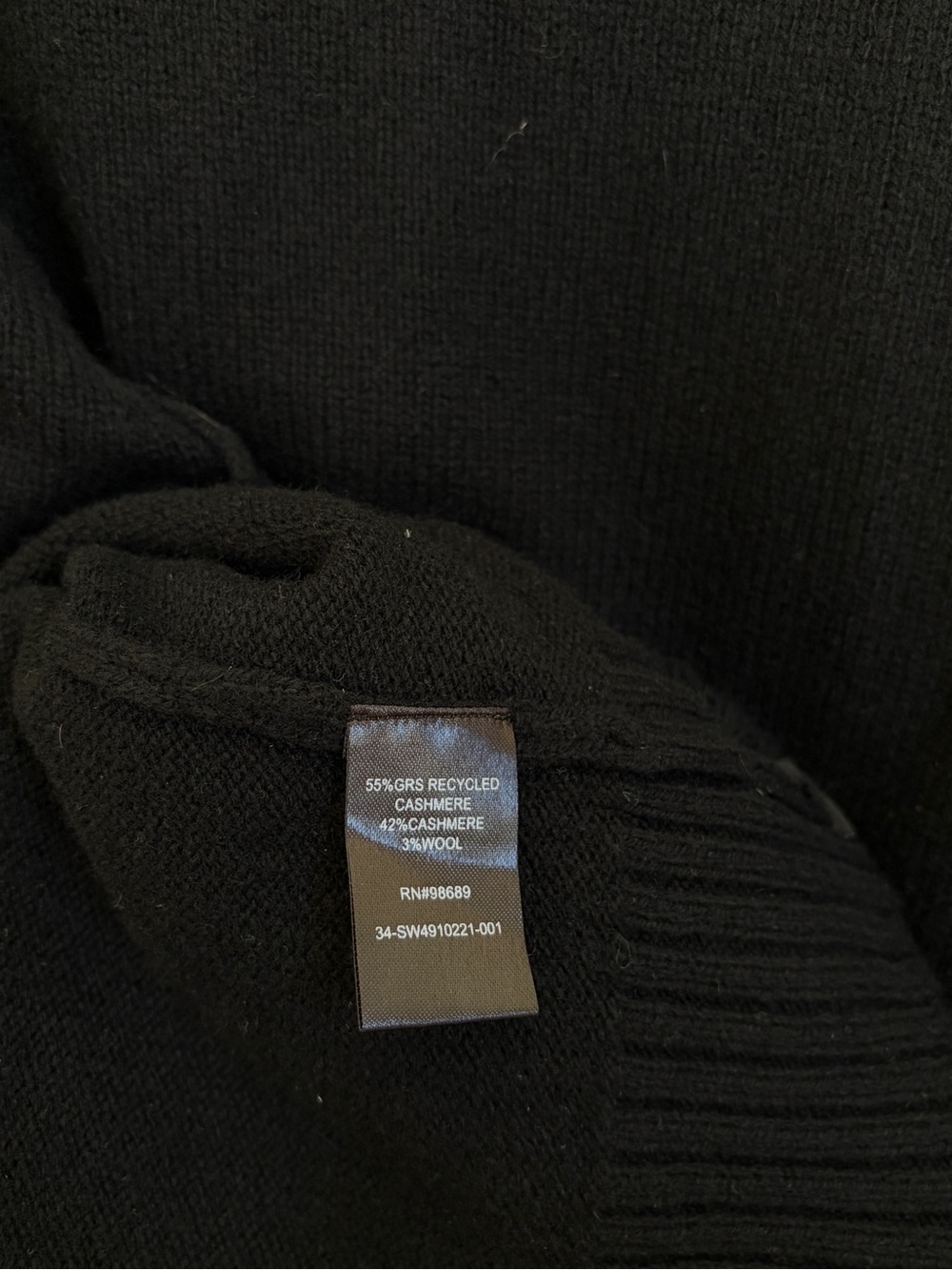 Todd Snyder Black Polo Knit Sweater - Picture 4 of 4